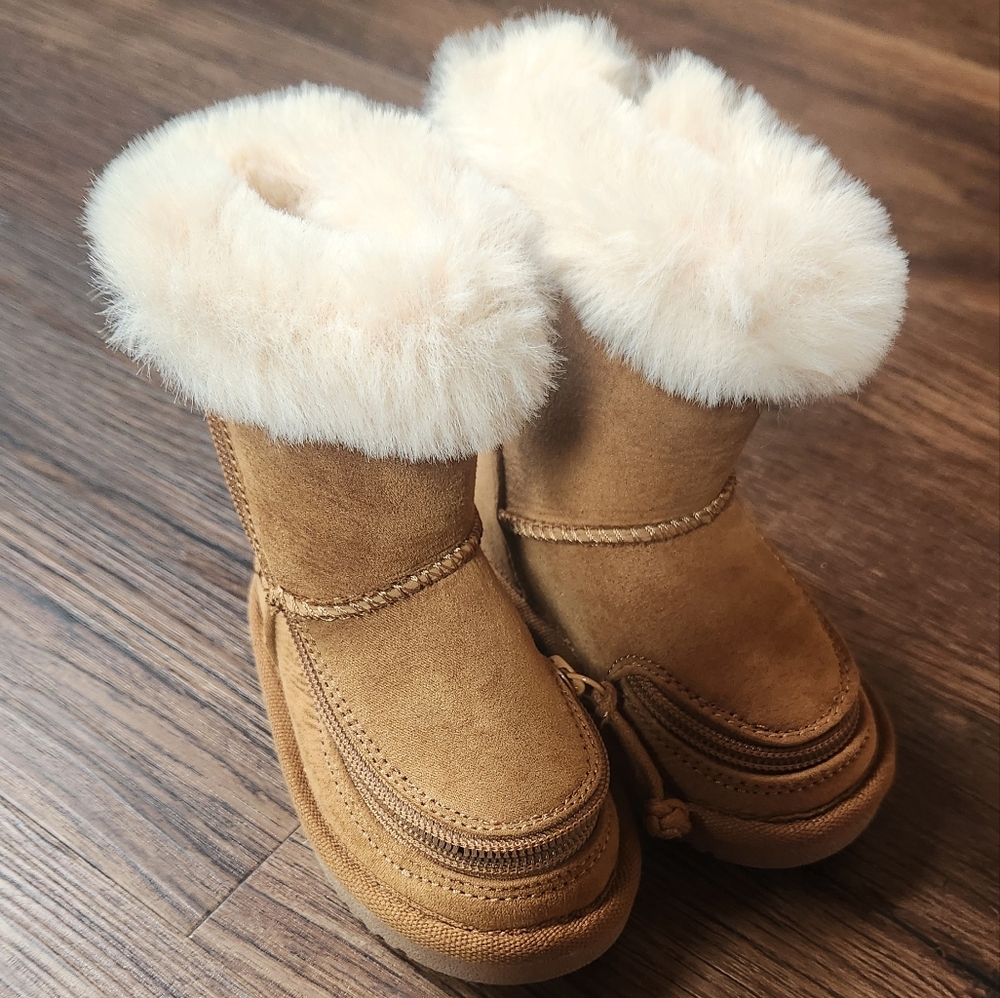 Billy's Chestnut Toddler Winter Boots Size 5M